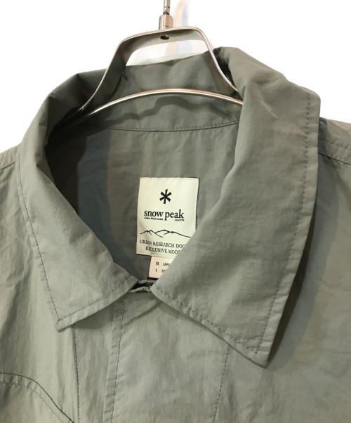 Snow peak（スノーピーク）Snow peak (スノーピーク) Nylon Tussah Blouson カーキ サイズ:XLの古着・服飾アイテム