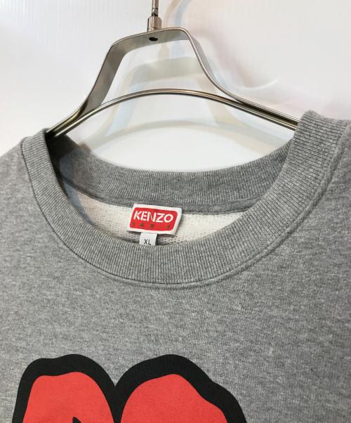 KENZO（ケンゾー）KENZO (ケンゾー) Boke Flower Sweatshirt グレー サイズ:XLの古着・服飾アイテム