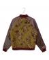 MLVINCE (メルヴィンス) QUILTED SOUVENIR JACKET イエロー×ブラウン サイズ:L：12000円