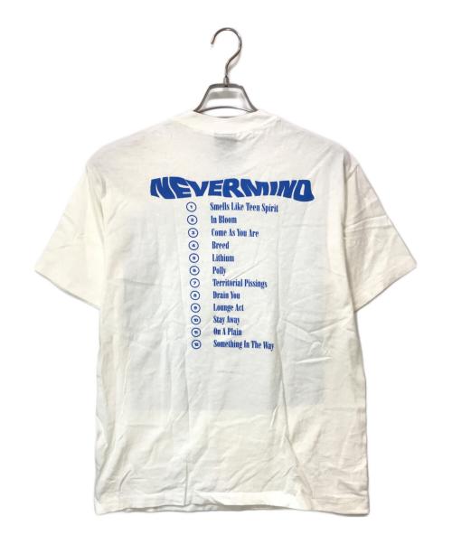 giant（ジャイアント）giant (ジャイアント) 90s NIRVANA NEVERMIND プリントTシャツ ホワイト サイズ:Lの古着・服飾アイテム