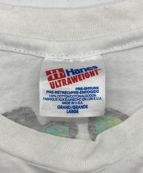 Hanes（ヘインズ）Hanes (ヘインズ) 90s peter max YES バンドTシャツ ホワイト サイズ:Lの古着・服飾アイテム