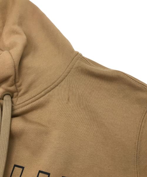 BURBERRY LONDON ENGLAND（バーバリー ロンドン イングランド）BURBERRY LONDON ENGLAND (バーバリー ロンドン イングランド) HORSEFFERRY PRINT OVERSIZE HOODIE ベージュ サイズ:Sの古着・服飾アイテム