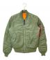 ALPHA（アルファ）の古着「MA-1 フライトジャケット」｜カーキ