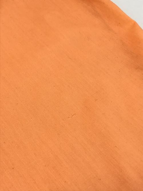 Lion of Troy（ライオン オブ トロイ）Lion of Troy (ライオン オブ トロイ) ヴィンテージフリルシャツ オレンジ サイズ:Lの古着・服飾アイテム