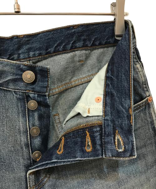 GUCCI（グッチ）GUCCI (グッチ) アニマル刺繍デニムパンツ インディゴ サイズ:30の古着・服飾アイテム