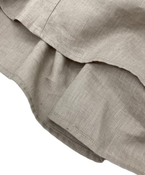 TSUHARU by samansa Mos2（ツハル バイ サマンサモスモス）TSUHARU by samansa Mos2 (ツハル バイ サマンサモスモス) モノグラム刺繍パーツレースワンピース ベージュ サイズ:Fの古着・服飾アイテム