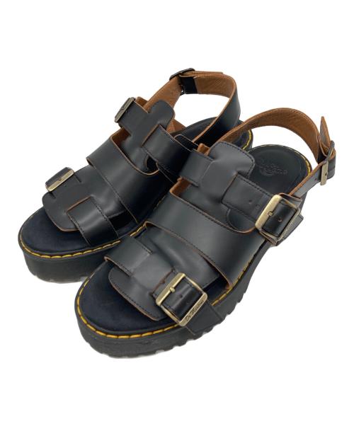 Dr.Martens（ドクターマーチン）Dr.Martens (ドクターマーチン) ARIEL サンダル ブラック サイズ:UK6の古着・服飾アイテム