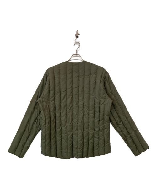 RockyMountainFeatherBed（ロッキーマウンテンフェザーベッド）RockyMountainFeatherBed (ロッキーマウンテンフェザーベッド) Six Month  ダウンカーディガン カーキ サイズ:46の古着・服飾アイテム