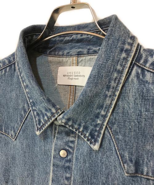 UNUSED（アンユーズド）UNUSED (アンユーズド) Denim western jacket インディゴ サイズ:4の古着・服飾アイテム