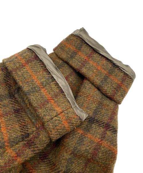 WORKERS（ワーカーズ）WORKERS (ワーカーズ) Harris Tweed (ハリスツイード) Bal Collar Coat オリーブ サイズ:40の古着・服飾アイテム