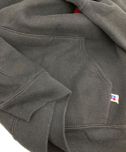 RUSSELL ATHLETIC（ラッセルアスレチック）RUSSELL ATHLETIC (ラッセルアスレチック) EAST AURORA TENNIS フーディー ブラック サイズ:Lの古着・服飾アイテム