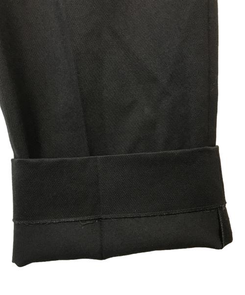 Maison Margiela（メゾンマルジェラ）Maison Margiela (メゾンマルジェラ) ウールセンタープレスパンツ ブラック サイズ:40の古着・服飾アイテム