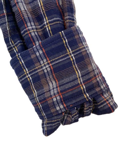 BROOKS BROTHERS（ブルックスブラザーズ）BROOKS BROTHERS (ブルックスブラザーズ) チェックシャツワンピース ネイビー サイズ:2の古着・服飾アイテム