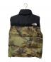 THE NORTH FACE (ザ ノース フェイス) Novelty Nuptse Vest ブラック×カーキ サイズ:XL：14000円