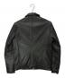 nano&co (ナノアンドコー) SHEEP LEATHER ライダースジャケット ブラック サイズ:M：6000円