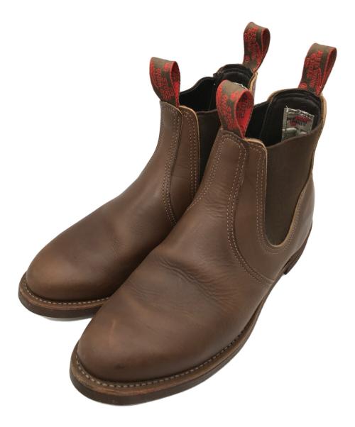 RED WING（レッドウィング）RED WING (レッドウィング) 8192 Chelsea Rancher Boots ブラウン サイズ:9 1/2の古着・服飾アイテム