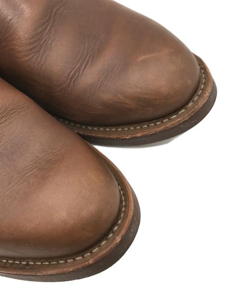 RED WING（レッドウィング）RED WING (レッドウィング) 8192 Chelsea Rancher Boots ブラウン サイズ:9 1/2の古着・服飾アイテム