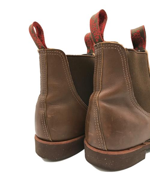 RED WING（レッドウィング）RED WING (レッドウィング) 8192 Chelsea Rancher Boots ブラウン サイズ:9 1/2の古着・服飾アイテム