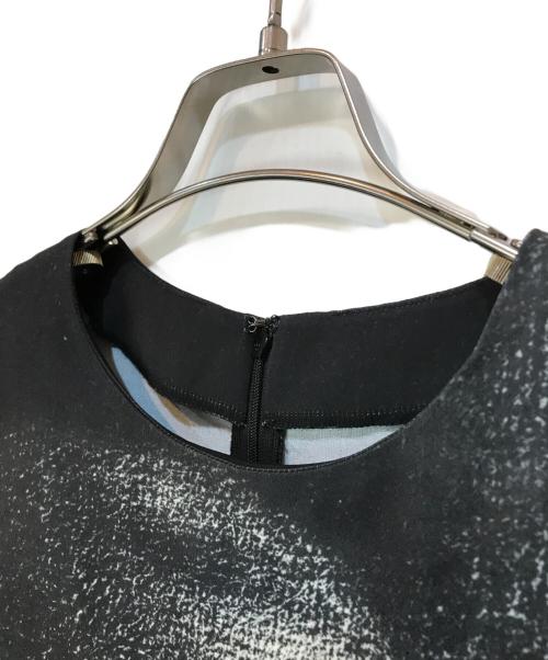 Ameri（アメリ）Ameri (アメリ) THE MET (ザメット) LAYERED DRESS イエロー×ブラック サイズ:Mの古着・服飾アイテム