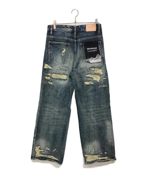 VALABASAS（バラバサス）VALABASAS (バラバサス) “PANDORA” VINTAGE BLUE WASH BAGGY DENIM インディゴ サイズ:32の古着・服飾アイテム