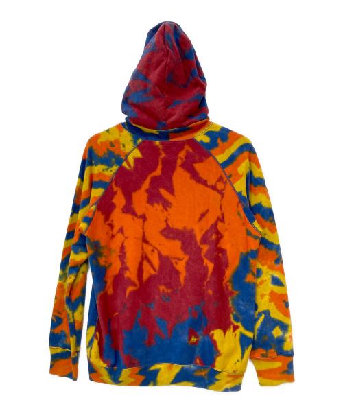 BRU NA BOINNE（ブルーナボイン）BRU NA BOINNE (ブルーナボイン) タイダイ スタンディングパーカー マルチカラー サイズ:XLの古着・服飾アイテム