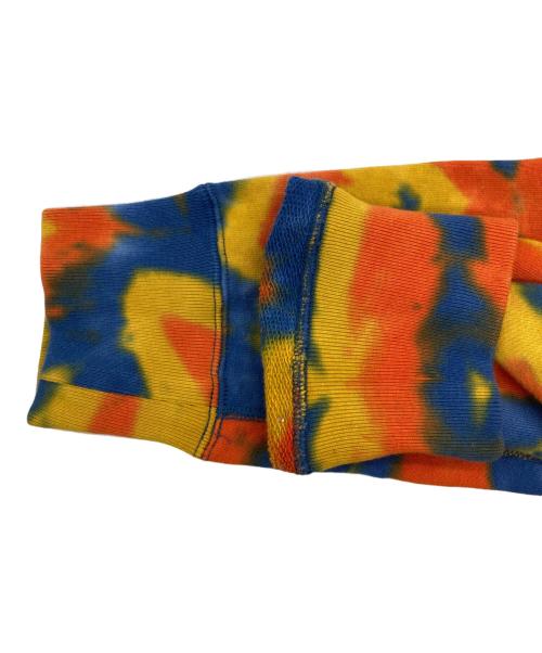 BRU NA BOINNE（ブルーナボイン）BRU NA BOINNE (ブルーナボイン) タイダイ スタンディングパーカー マルチカラー サイズ:XLの古着・服飾アイテム