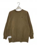 DESCENDANTディセンダント）の古着「PE CREW NECKSWEATSHIRT」｜グリーン