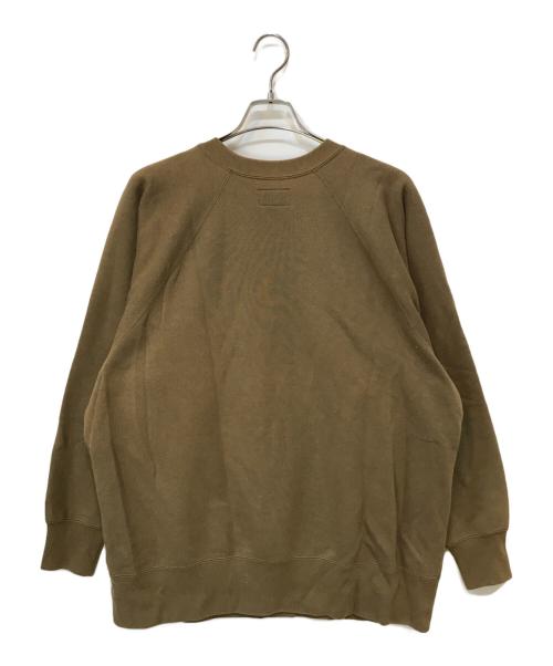 DESCENDANT（ディセンダント）DESCENDANT (ディセンダント) PE CREW NECKSWEATSHIRT グリーン サイズ:3の古着・服飾アイテム