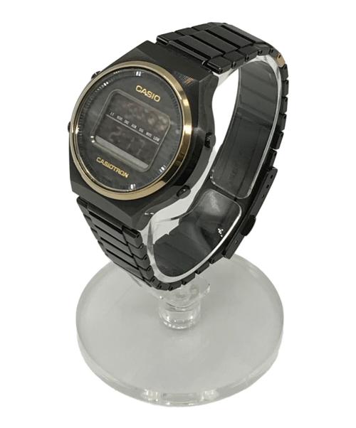 CASIO（カシオ）CASIO (カシオ) CASIOTRON デジタルウォッチ ブラック サイズ:-の古着・服飾アイテム