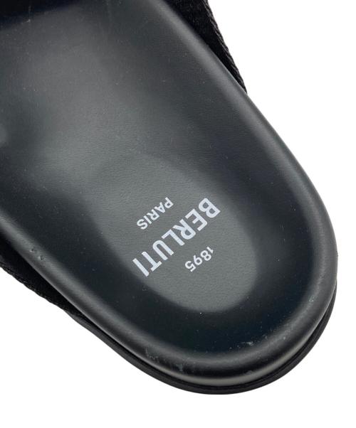 Berluti（ベルルッティ）Berluti (ベルルッティ) エギオ ストラップラバーサンダル ブラック サイズ:9 1/2の古着・服飾アイテム
