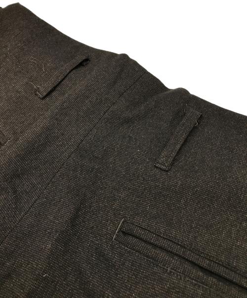 kaiko（カイコー）kaiko (カイコー) WIDE SLACKS ブラウン サイズ:1の古着・服飾アイテム