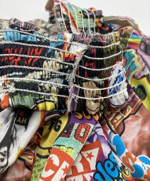 Hysteric Glamour（ヒステリックグラマー）Hysteric Glamour (ヒステリックグラマー) SUMMER OF 70s柄キュロットパンツ マルチカラー サイズ:Sの古着・服飾アイテム