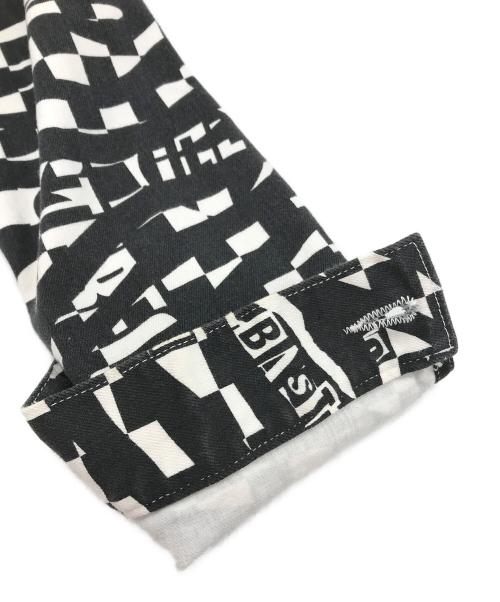 Hysteric Glamour（ヒステリックグラマー）Hysteric Glamour (ヒステリックグラマー) STEREOLAB MIX柄 コンパクトジャケット ブラック サイズ:Mの古着・服飾アイテム