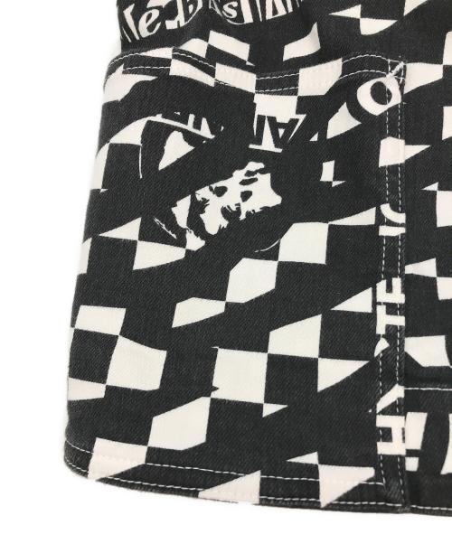 Hysteric Glamour（ヒステリックグラマー）Hysteric Glamour (ヒステリックグラマー) STEREOLAB MIX柄 コンパクトジャケット ブラック サイズ:Mの古着・服飾アイテム