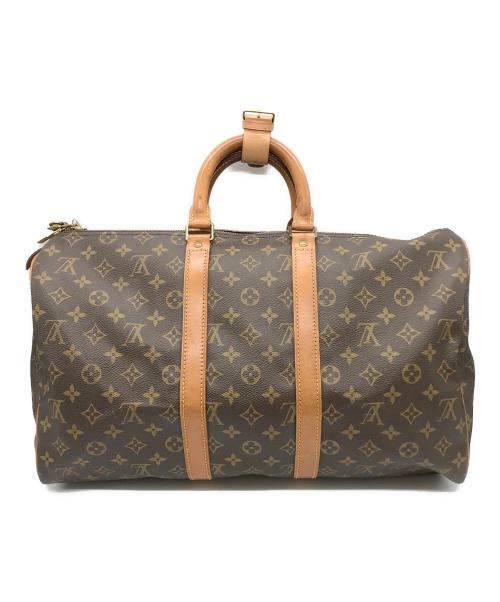 LOUIS VUITTON（ルイ ヴィトン）LOUIS VUITTON (ルイ ヴィトン) キーポル45 トラベルバッグ ブラウン サイズ:-の古着・服飾アイテム
