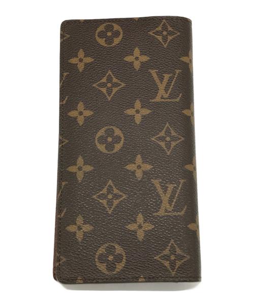 LOUIS VUITTON（ルイ ヴィトン）LOUIS VUITTON (ルイ ヴィトン) ポルトフォイユ ブラザ 長財布 ブラウン サイズ:-の古着・服飾アイテム