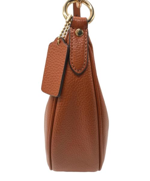 COACH（コーチ）COACH (コーチ) レザー アリア ショルダー バッグ ブラウン サイズ:-の古着・服飾アイテム