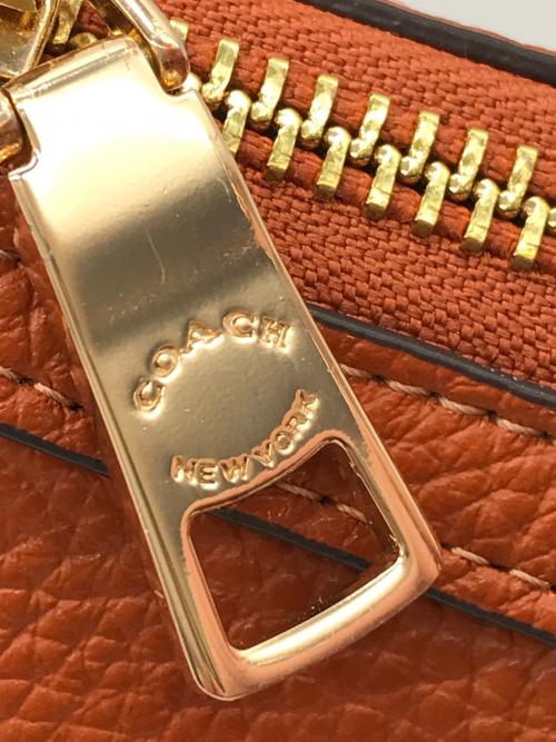 COACH（コーチ）COACH (コーチ) レザー アリア ショルダー バッグ ブラウン サイズ:-の古着・服飾アイテム