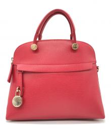 FURLA（フルラ）の古着「PIPER 2WAYショルダーバッグ」｜レッド