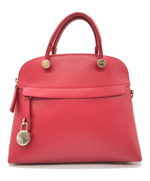 FURLA（フルラ）FURLA (フルラ) PIPER 2WAYショルダーバッグ レッド サイズ:-の古着・服飾アイテム