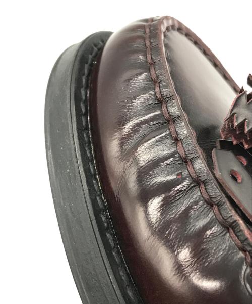 TOD'S（トッズ）TOD'S (トッズ) ロゴチャームタッセルローファー ブラウン サイズ:36の古着・服飾アイテム