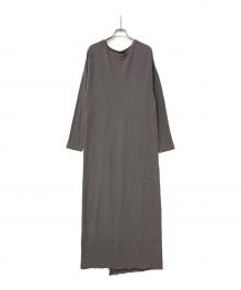 THIRD MAGAZINE（サードマガジン）の古着「カットソーワンピース」｜グレー