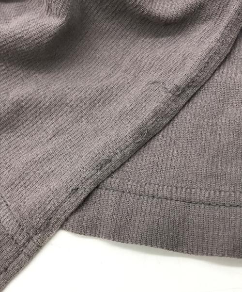 THIRD MAGAZINE（サードマガジン）THIRD MAGAZINE (サードマガジン) カットソーワンピース グレー サイズ:3の古着・服飾アイテム