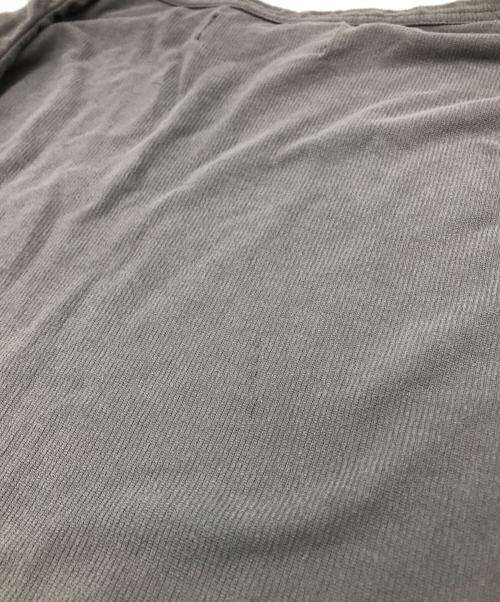 THIRD MAGAZINE（サードマガジン）THIRD MAGAZINE (サードマガジン) カットソーワンピース グレー サイズ:3の古着・服飾アイテム