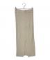 L'appartement (アパルトモン) Boucle Slit Long Skirt ベージュ サイズ:36：7000円
