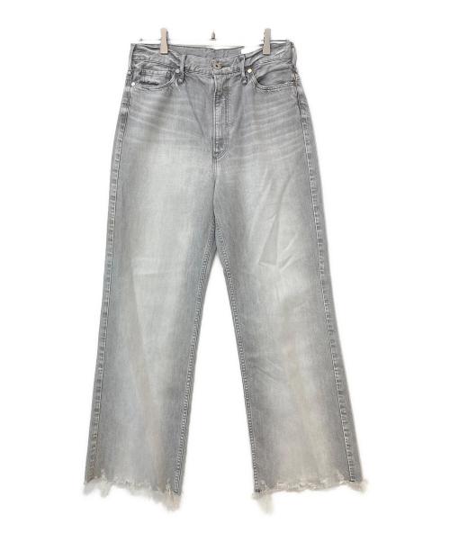 upper hights（アッパーハイツ）upper hights (アッパーハイツ) THE TAYLOR カットオフワイドデニムパンツ グレー サイズ:27の古着・服飾アイテム