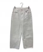 upper hights×L'appartementアッパーハイツ×アパルトモン）の古着「別注 THE LIVELY BONE WIDE DENIM パンツ」｜グレー
