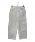 upper hights（アッパーハイツ）の古着「別注 THE LIVELY BONE WIDE DENIM パンツ」｜グレー