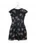 M'S GRACY (エムズグレイシー) 花柄ノースリーブワンピース ブラック サイズ:40：6000円