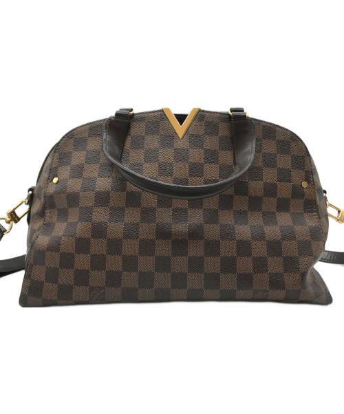 LOUIS VUITTON（ルイ ヴィトン）LOUIS VUITTON (ルイ ヴィトン) ケンジントン ボーリング 2WAYショルダーバッグ ブラウン サイズ:-の古着・服飾アイテム